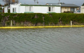 protection anti inondation d'un quartier en nouvelle zélande